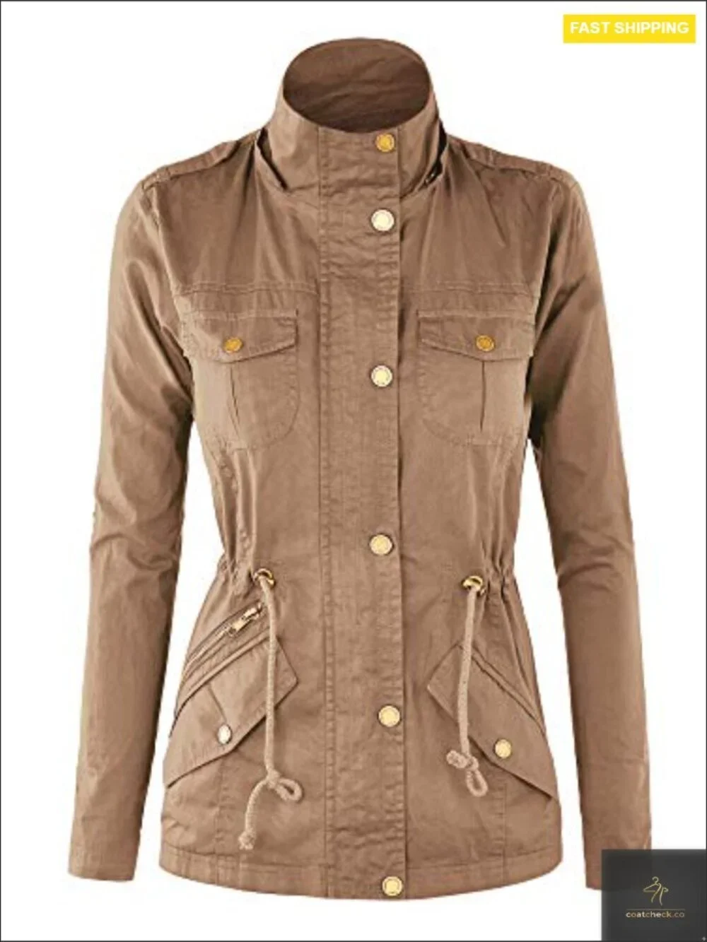 Military Anorak Jacket Lightweight Detachable Hooded Safari Utility Parka